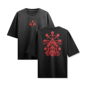Anime Jujutsu Kaisen Sukuna Graphic 2-sided Shirt