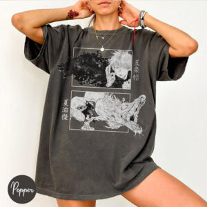 Gojo And Geto Jujutsu Kaisen Character Japanese Manga Comfort Colors Shirt 3 PersonalizedShirts.net