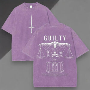 Guilty Judgeman Jujutsu Kaisen Character Manga Comfort Colors Shirt 3 PersonalizedShirts.net