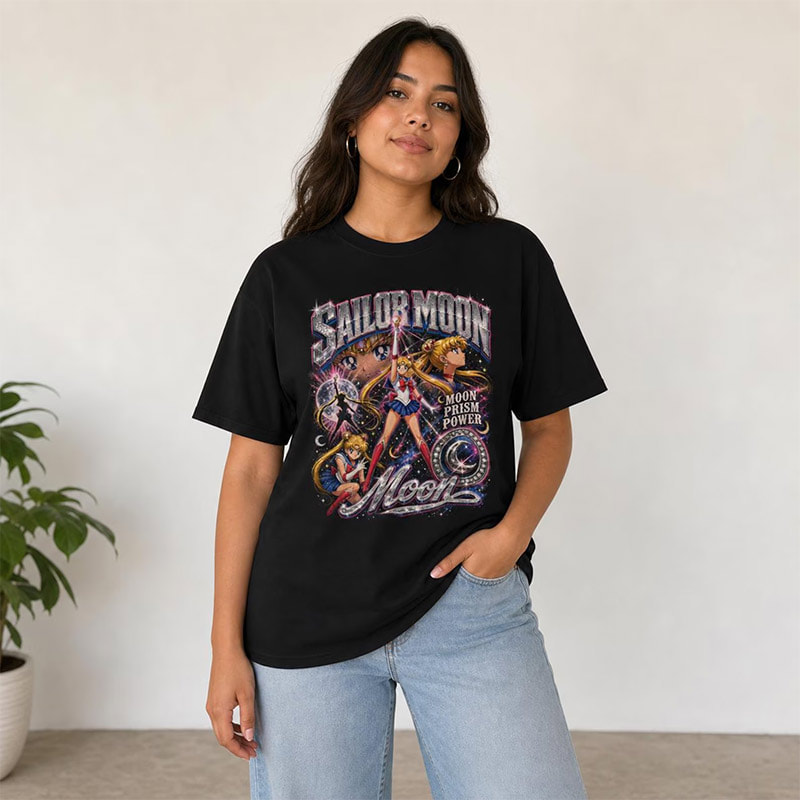 Anime 90s Magical Girl Sailor Moon Shirt Anime 90s Magical Girl Sailor Moon Shirt