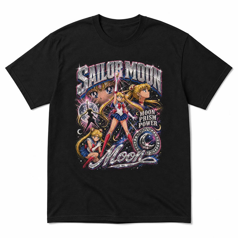 Anime 90s Magical Girl Sailor Moon Shirt Anime 90s Magical Girl Sailor Moon Shirt