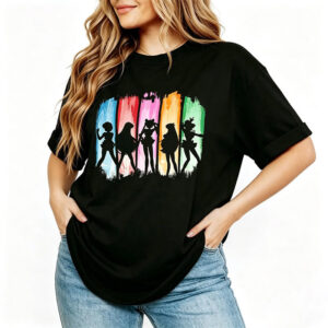 Sailor Moon Silhouette 90s Anime Shirt