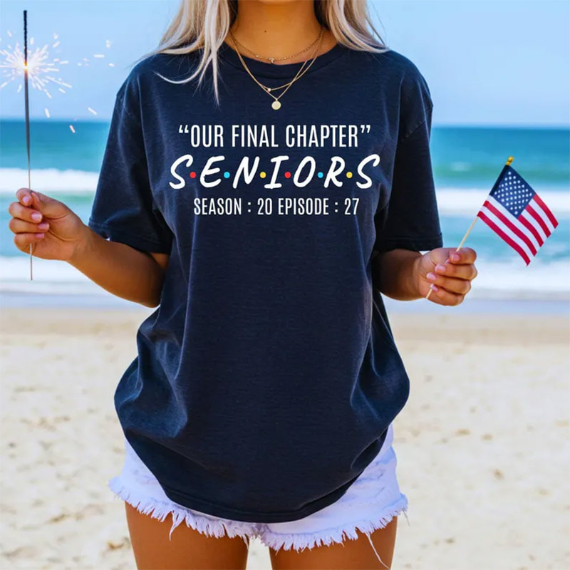 Our Final Chapter Seniors 2027 Celebration Comfort Colors Shirt Our Final Chapter Seniors 2027 Celebration Comfort Colors Shirt