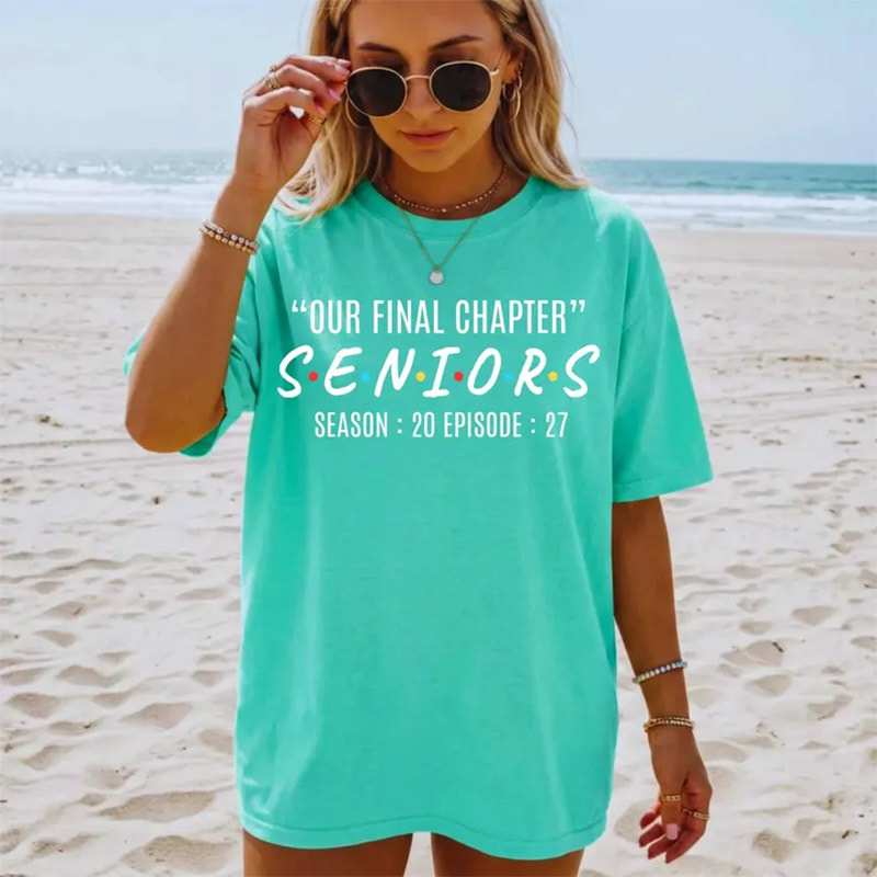 Our Final Chapter Seniors 2027 Celebration Comfort Colors Shirt