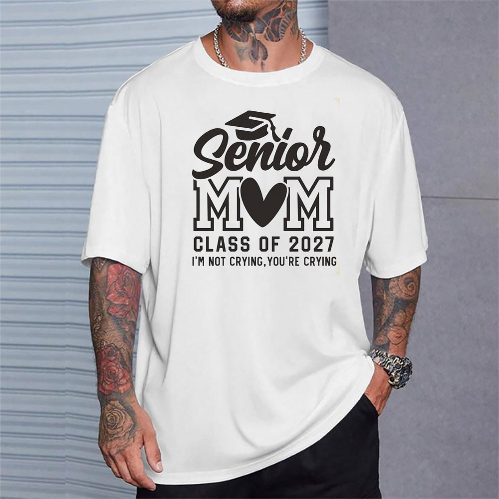 Senior Mom 2027 Graduation Gift Tee Senior Mom 2027 Graduation Gift Tee