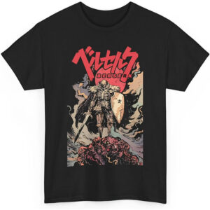 Skull Knight Berserk dark fantasy Anime Shirt 3 PersonalizedShirts.net