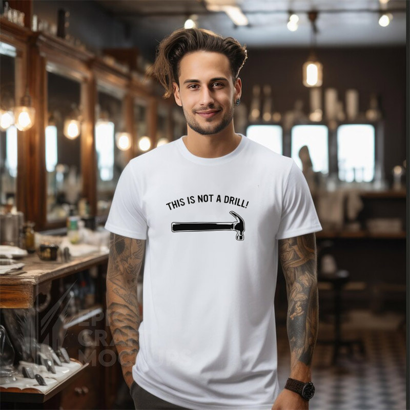 This Is Not A Drill Meme Funny Dad Joke Shirt