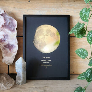 Custom Phases Of The Moon, National Moon Day Poster