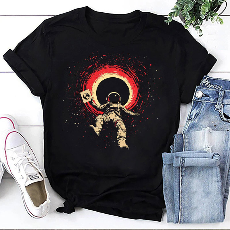 Funny Astronaut Black Hole, Space Exploration Tee Funny Astronaut Black Hole, Space Exploration Tee