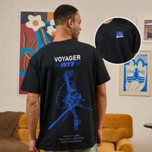 NASA Voyager 1977 Space Probe 2-sided Shirt