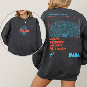 Worm Logo NASA Wormhole 2-sided Shirt