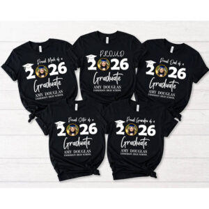 Personalized Graduation 2026, Proud Family Graduate Shirt