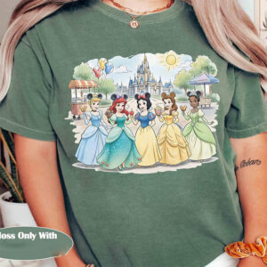 Disney Princess Disneyland Snack Comfort Colors Tee
