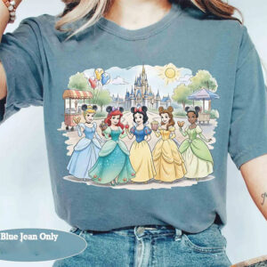 Disney Princess Disneyland Snack Comfort Colors Tee