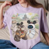 Disneyland Snack WALL-E And EVE, Disney Ice Cream Comfort Colors Tee