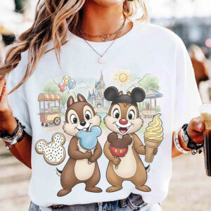 Funny Chip And Dale Disneyland Snack Shirt