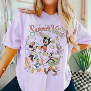 Summer Vibes Disney Trip 2026 Comfort Colors Tee