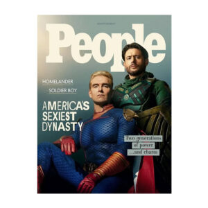 Homelander Soldier Boy Magazine The Boys TV Show Poster