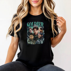 Soldier Boy Jensen Ackles Homage 90s Fan Tee