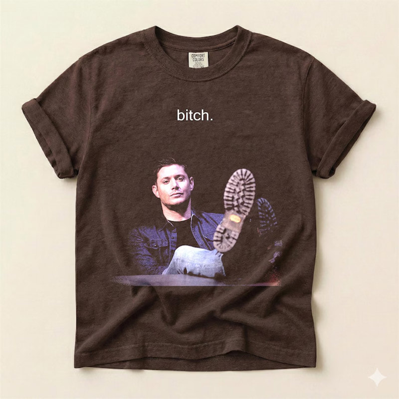 Bitch Dean Winchester Jensen Ackles Young Comfort Colors Shirt Bitch Dean Winchester Jensen Ackles Young Comfort Colors Shirt