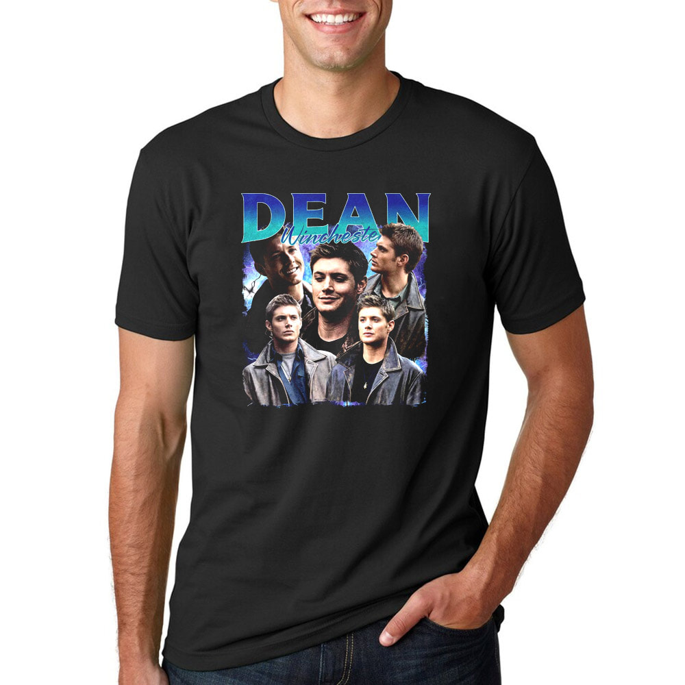 Dean Winchester Supernatural TV Show Collage Shirt Dean Winchester Supernatural TV Show Collage Shirt