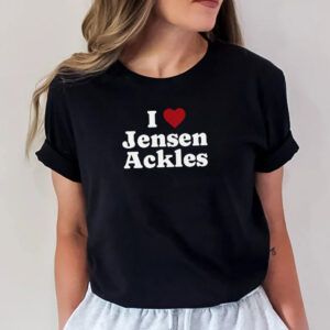 I Love Jensen Ackles Basic Fan Shirt