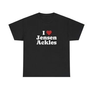 I Love Jensen Ackles Basic Fan Shirt 3 PersonalizedShirts.net