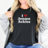 I Love Jensen Ackles Basic Fan Shirt