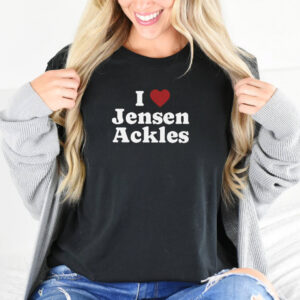 I Love Jensen Ackles Basic Fan Shirt
