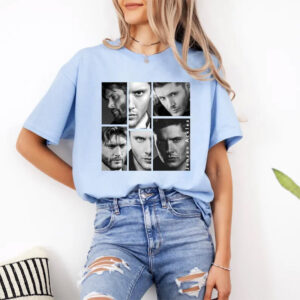 Jensen Ackles Model Photo Fan Tee Jensen Ackles Model Photo Fan Tee