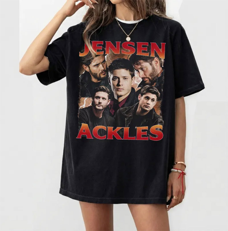 Vintage Jensen Ackles Actor Bootleg Comfort Colors Shirt Vintage Jensen Ackles Actor Bootleg Comfort Colors Shirt