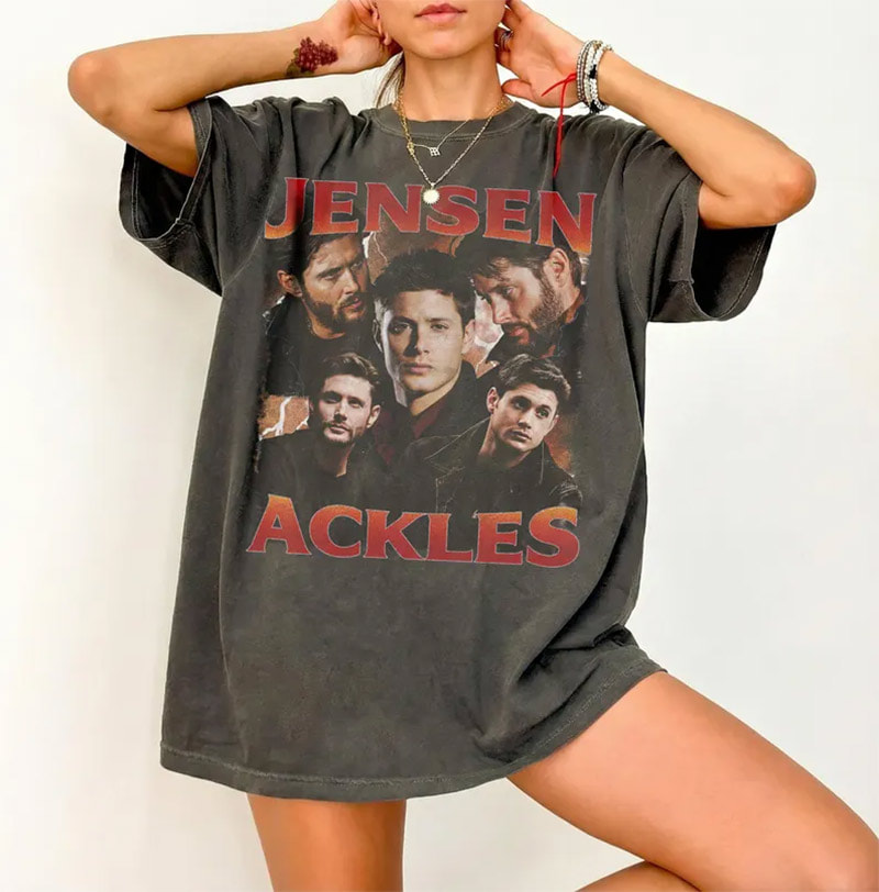 Vintage Jensen Ackles Actor Bootleg Comfort Colors Shirt Vintage Jensen Ackles Actor Bootleg Comfort Colors Shirt