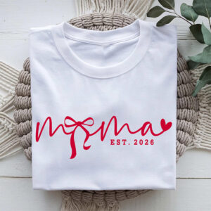 Custom Mama Shirt First Time Mom Outfit PersonalizedShirts.net