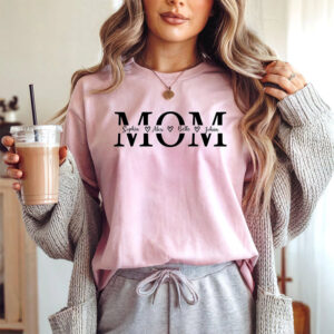 Custom Mom Gifts, Cute Mother’s Day Gift Ideas Comfort Colors Shirt