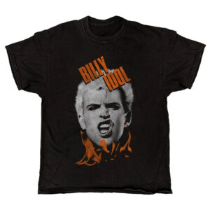 Flaming Snarl Billy Idol Vintage T-shirt