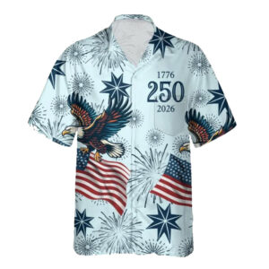 USA 250 Anniversary Hawaiian Shirt