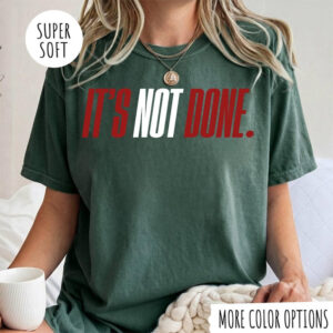 Arsenal Declan Rice It’s Done Statement Motivational Comfort Colors Shirt