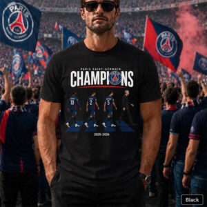 Paris Saint-Germain Champions League Winner 2026 PSG Soccer Fan Shirt