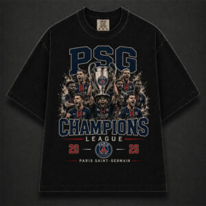 PSG Champions League 2026 Fan Gift Comfort Colors Shirt