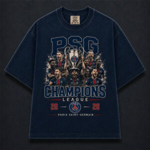 PSG Champions League 2026 Fan Gift Comfort Colors Shirt