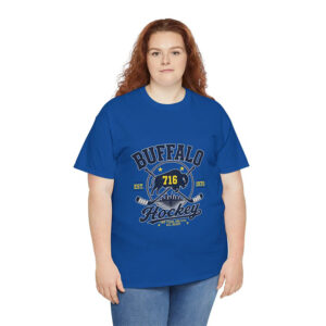 One Team One City All Heart Buffalo Hockey Team Shirt