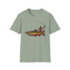 Trout Fishing Bigfoot Brook Comfort Colors Shirt