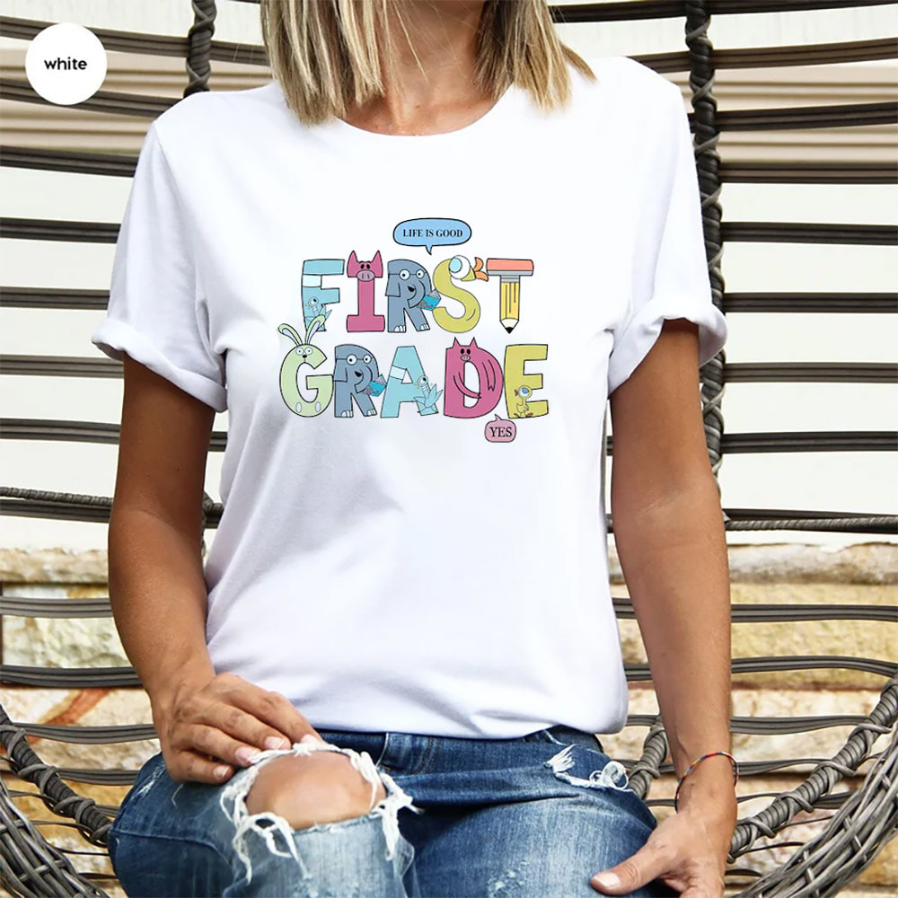 1st Grade Back To School, Elephant And Piggie Shirt 1st Grade Back To School, Elephant And Piggie Shirt