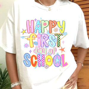 Happy First Day Of School, Bruh We Back Shirt