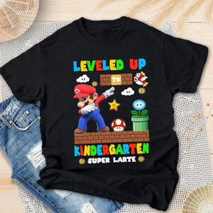 Personalized Super Kiddio Leveled Up, 1st Day Of School Shirt