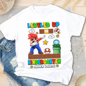 Personalized Super Kiddio Leveled Up, 1st Day Of School Shirt PersonalizedShirts.net
