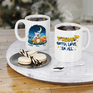 Custom Wobbuffet And Cubone Pokedad Gotta Love Em All Mug