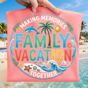 Making Memories Together, Family Vacation Comfort Colors Shirt