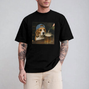 Beagle Drinking Beer Meme Shirt PersonalizedShirts.net
