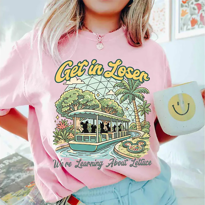 Get In Loser We’re Learning About Lettuce Funny Disney Meme Comfort Colors Shirt Get In Loser We’re Learning About Lettuce Funny Disney Meme Comfort Colors Shirt
